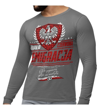 BLUZKA TERMOAKTYWNA EMIGRACJA